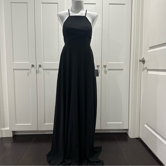 Lulu’s Mythical Kind of Love Black Maxi Dress Size Extra Small - Picture 4 of 9